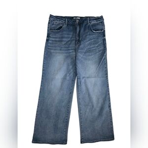 Risen Women's Boutique Blue Flare & Wide Leg Jeans Size 3XL/ 20US